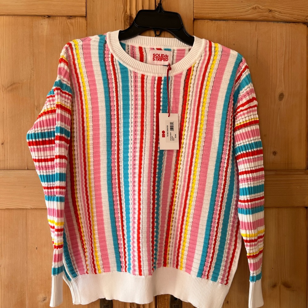 Solid & Striped summer sweater. NWT size XS